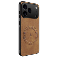 Étui de téléphone portable magnétique de luxe en cuir PU populaire pour iPhone 18 17 16 Pro Max – Coques de protection de luxe pour téléphones portables
