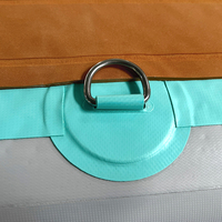 Chaise gonflable personnalisée à point de goutte Plate-forme flottante Chaise longue d'eau portable en PVC robuste pour piscine, lac et plage
