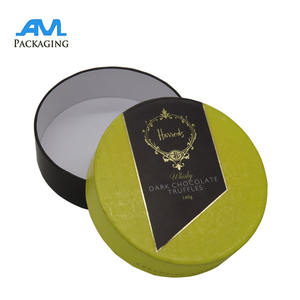 Custom <strong>Wholesale</strong> Paper Cardboard Luxury Bakery Candy Strawberry Dessert <strong>Chocolate</strong> Round Packaging Box Gift with Window - Product Image 4