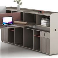 Personnel de bureau moderne personnalisé bureau d'ordinateur poste de travail mobilier commercial table de bureau extensible et durable cloison de bureau
