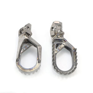 Repose-pieds en titane GR5 série Pro <span class=keywords><strong>2024</strong></span>, 5 mm vers le bas + 10 mm vers l'arrière, mise à niveau ergonomique pour moto tout-terrain <span class=keywords><strong>KTM</strong></span> EXC et course d'<span class=keywords><strong>enduro</strong></span> - Product Image 3