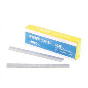 SONO 604EL 4800 pièces, acier de qualité industrielle, largeur de la couronne 6 mm, longueur de la tige 4 mm, OEM - Product Image 1