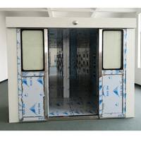 HZY New Cargo Air Shower dengan Filter HEPA dan Baja Tahan Karat SUS304 untuk Ruang Bersih Industri Mikroelektronika