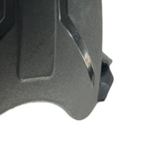 Guardabarros Delantero de Plástico Resistente de Alta Calidad para Patinete Eléctrico Kugoo Kirin G2 MAX, Marca Patinete, Color Negro - Product Image 2