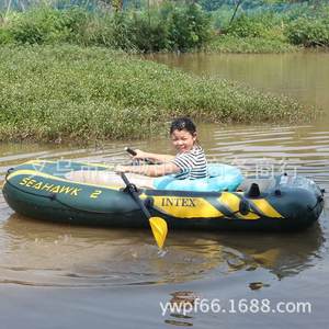 Bote inflable Intex Seahawk para 2 personas 68347 con remo para pesca y kayak - Product Image 5