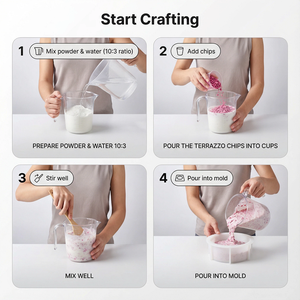 TIMESRUI 100 กรัม/ถุง ชิ้นส่วนตกแต่งเทอร์ราซโซ่สมัยใหม่ (20 สี) ย้อมสีด้วยน้ำที่เป็นมิตรต่อสิ่งแวดล้อม เจสโมไนต์ - Product Image 2