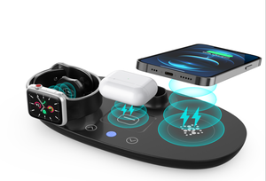 3 in 1 Led <strong>Desk</strong> <strong>Lamp</strong> With Alibaba Most Sold Product Sellers <strong>Amazon</strong> <strong>Best</strong> Seller Magnetic Wireless Charger - Product Image 2