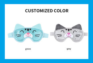 Bolsa <span class=keywords><strong>de</strong></span> <span class=keywords><strong>Gel</strong></span> Frío/Calor Reutilizable <span class=keywords><strong>de</strong></span> Alta Calidad, Lujosa, Súper Suave y Elástica, <span class=keywords><strong>con</strong></span> Diseño <span class=keywords><strong>de</strong></span> Dibujos Animados, para Compresas Frías y Calientes, <span class=keywords><strong>Antifaz</strong></span> para <span class=keywords><strong>Dormir</strong></span> - Product Image 3