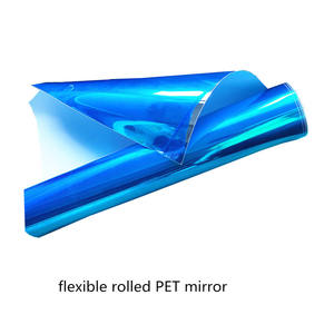 Self Adhesive Acrylic Mirror Film Roll Flexible PET Reflective Sheet Cuttable Bendable DIY Decor Backdrop <b>Carpet</b> <b>Covering</b> - Product Image 2