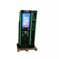 Kiosque de paiement en espèces avec barre lumineuse colorée multifonctionnelle