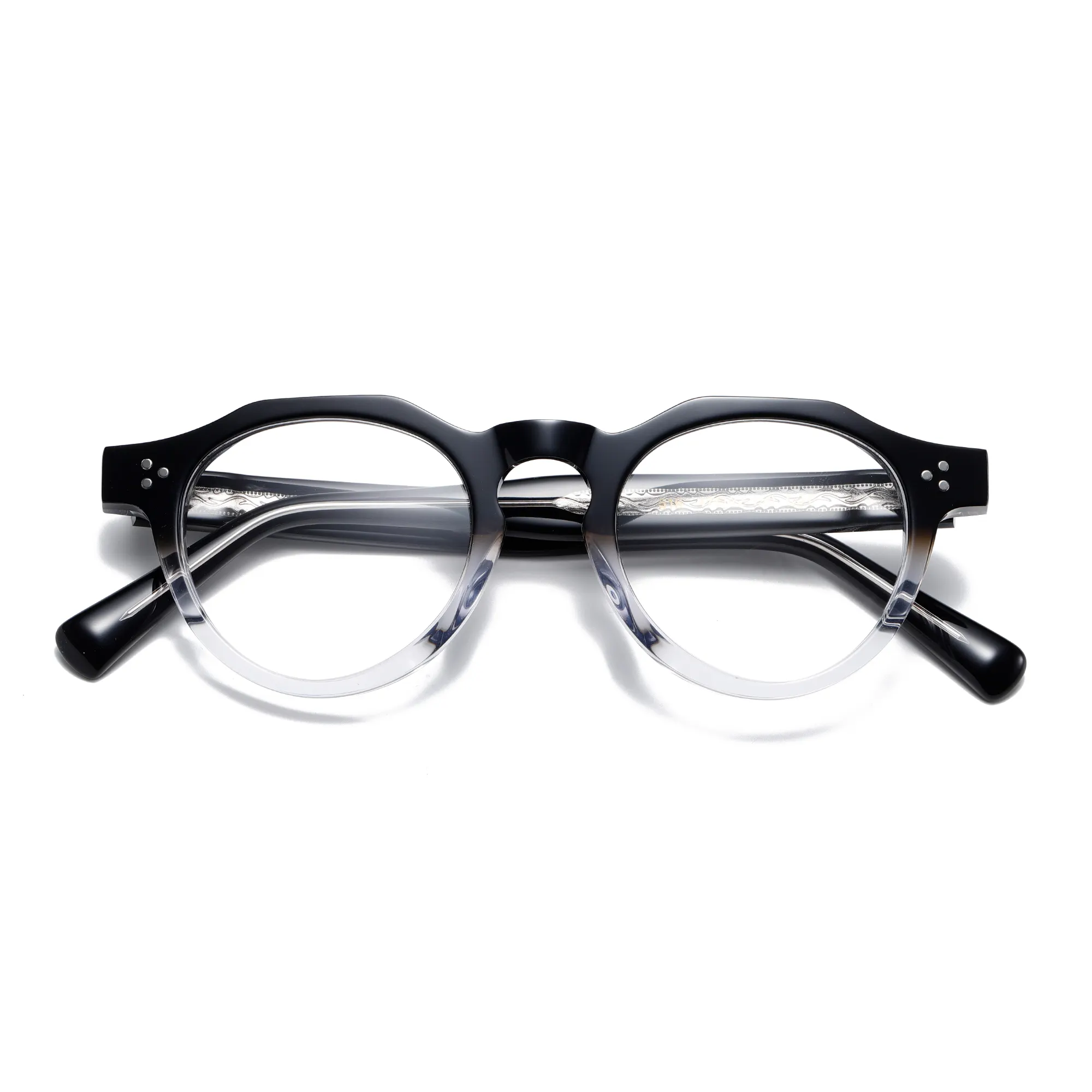 نظارات بيني تصميم تراثي نظارات بصرية نظارات فاخرة عاكسة بإطار من مادة الاكسيتات