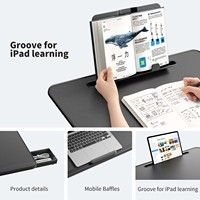 Table de lit pliable pour ordinateur Portable avec lumière LED, plateau de petit déjeuner pliable, Portable, support pour ordinateur Portable