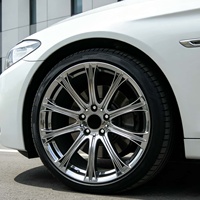عجلات بي كي يو المصنعة 5×120 لسيارات بي إم دبليو الفئة الخامسة F10 LCI وX3 وX4 وX5 وX6 وM3 وM4 وM5 وF80 وF82 وF83 وF25 وF26 وE70، جنوط سبائك مخصصة مقاس 18 و19 و20 بوصة
