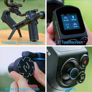 Estabilizador de cardán de 3 ejes <span class=keywords><strong>Feiyu</strong></span> SCORP 2 de gran venta con seguimiento facial por IA para cámaras DSLR y sin espejo, control inteligente por aplicación - Product Image 6