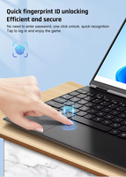 Oem Odm Barato Venta 14 Pulgadas Laptop M2 256Gb 512Gb 1Tb 2Tb Ssd Intel N95 4500Mah Batería Bt 4,2 Negro Transparente Business Laptop