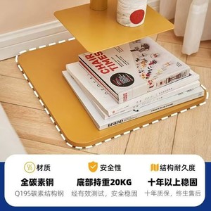 Étagère à livres moderne minimaliste en métal, autoportante, rotative, multi-niveaux, pour le salon, étagère de rangement d'angle pour la maison - Product Image 4