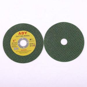 Dischi da Taglio Verdi da 4'' per Metallo, Alluminio e Metalli <span class=keywords><strong>Non</strong></span> Ferrosi, Utilizzabili su Levigatrici, Supporto OEM - Product Image 3