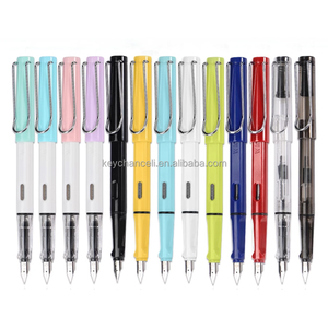 La <span class=keywords><strong>scrittura</strong></span> calligrafica della scuola di cancelleria fornisce penne stilografiche in gomma di plastica colorata con Silicone antiscivolo - Product Image 6