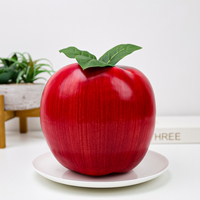 Kunstmatige fruit, levensechte kunstmatige schuimappels van hoge kwaliteit, grote appel voor Halloween, Kerstmis, feest, bruiloft, vakantiedecoratie
