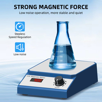 Agitador Magnético Digital C2S de 3000 ml, Mezclador Magnético de Laboratorio de 100-240 V, Regulación de Velocidad Continua, Bajo Nivel de Ruido
