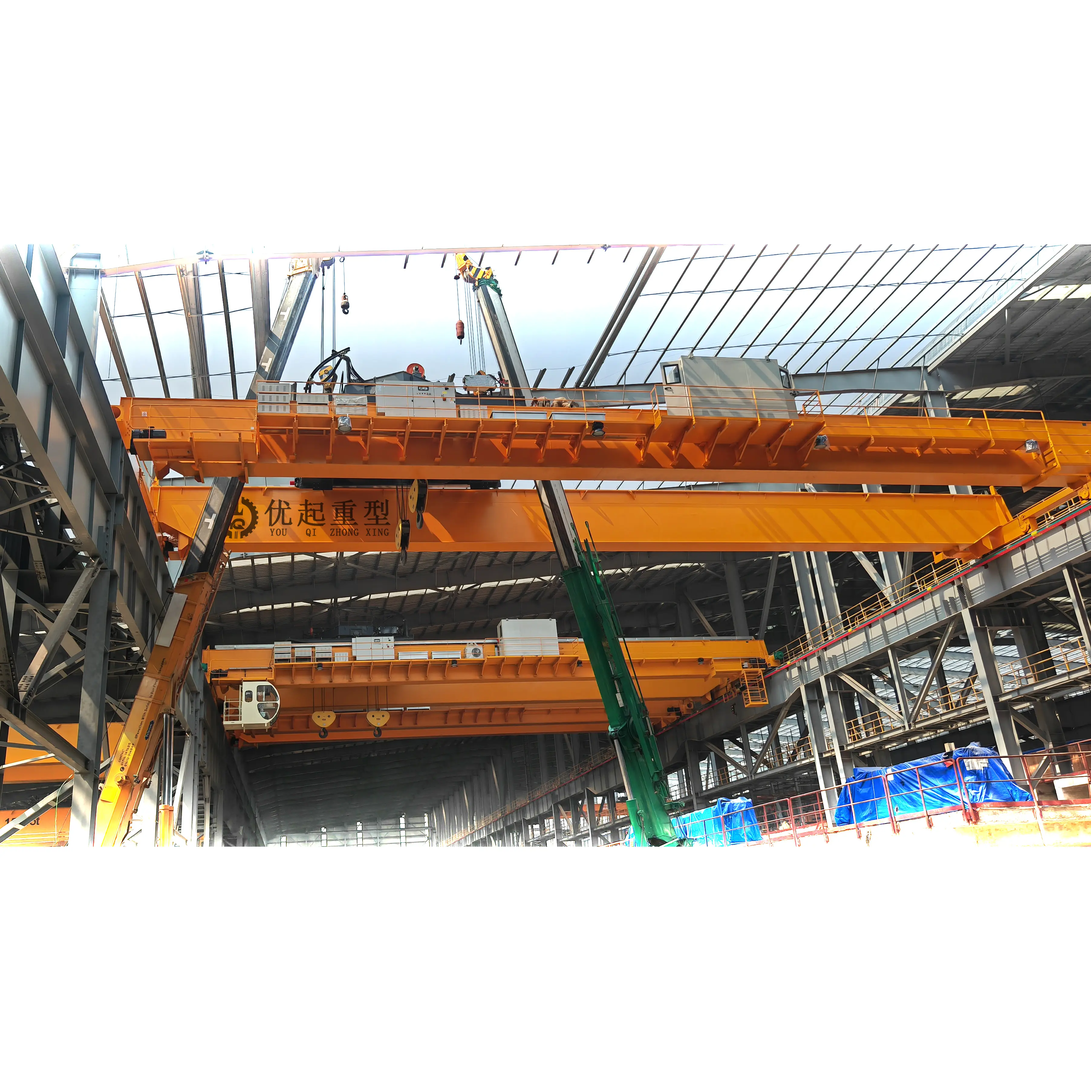 1ton ~ 20ton Girder listrik tunggal Cran Overhead tunggal Girder Overhead Crane 5 Ton 10 Ton