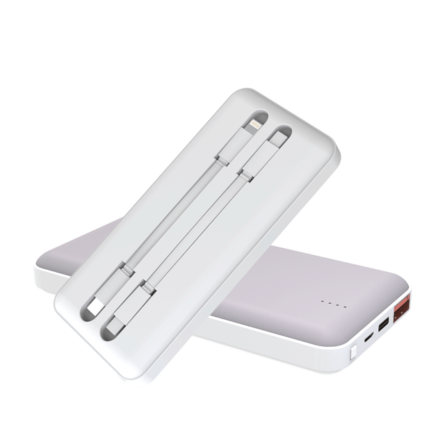 20W Temperature Control 10000mAh ABS Fast Charge Daily Outdoor Use iPhone Power Band Portable Charger Type-C/USB BSMI
