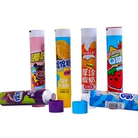 Tube de dentifrice en aluminium-plastique de 12,7-35 mm de diamètre, emballage en gros, étiquette privée, impression UV personnalisée, bouchon à vis