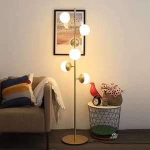 Lampe autoportante moderne en forme d'arbre, <span class=keywords><strong>boule</strong></span> de verre G9, luminaire décoratif d'intérieur, idéal pour une chambre à coucher, offre spéciale, - Product Image 3