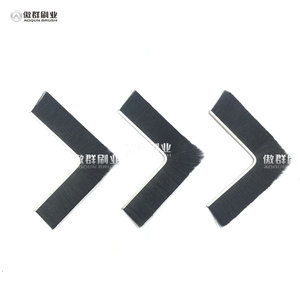 Tùy chỉnh khách sạn Hợp kim nhôm Con lăn màn trập trượt nhà để xe cửa kính niêm phong tải Dock leveller Dải bàn chải - Product Image 4