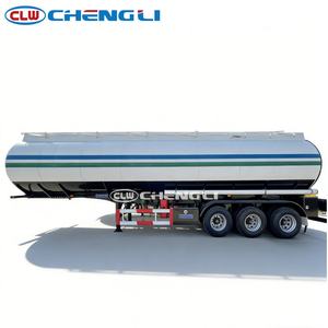 Semirremolque de Combustible de Aluminio de 3 Ejes, Ligero y de Alta Capacidad, con Cuerpo de Tanque Sellado Anticorrosión - Product Image 3