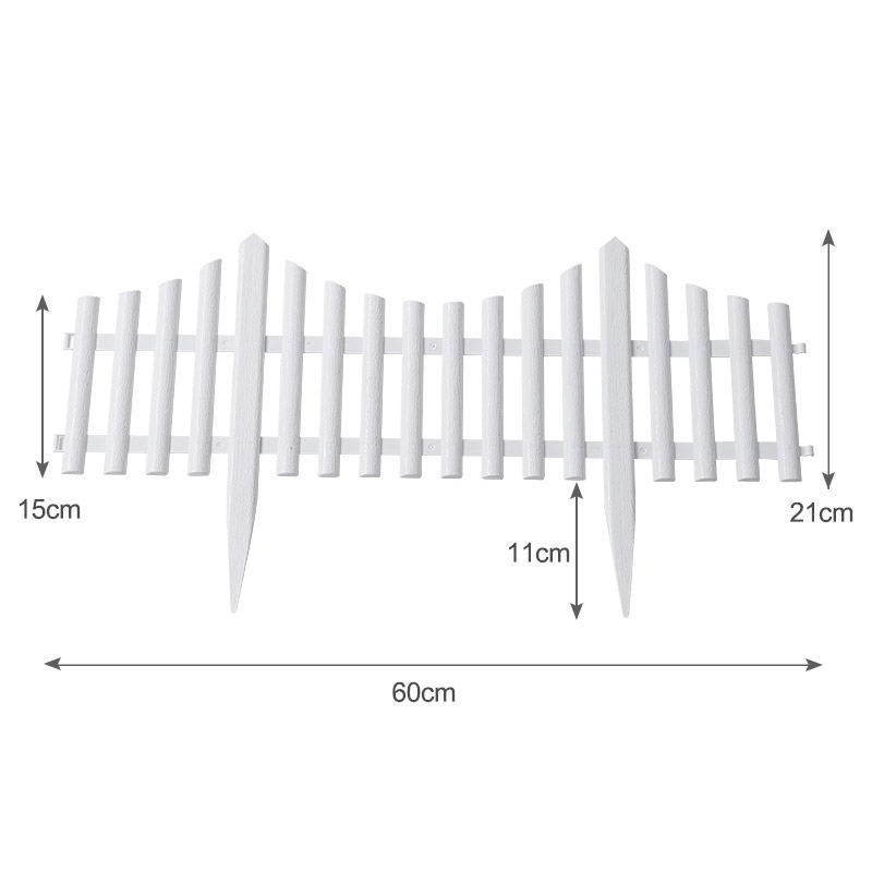 แพ็ค 4 ชิ้น รูปทรงสะพานสีขาว