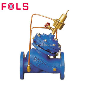 Ductile <b>Iron</b> Hydraulic Piston AX742X Control Water Multi Functional Regulator Release Holding Flange Safety Relief - Product Image 1