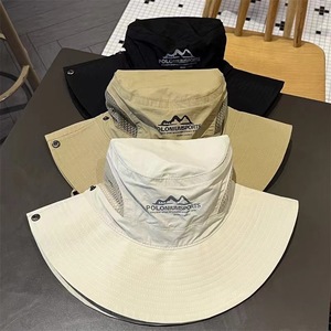 Sombrero Deportivo Premium Polonium para Senderismo - Gorra Ligera de Malla - Sombrero de Safari con Protección UV y Cordón Ajustable - Product Image 3