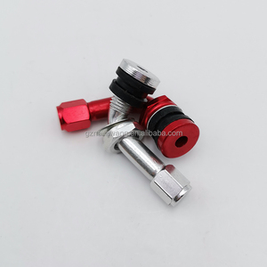 <span class=keywords><strong>Valve</strong></span> de pneu universelle <span class=keywords><strong>coudée</strong></span> à angle de 90 degrés, tige de <span class=keywords><strong>valve</strong></span> à boulon en aluminium en métal PVR32 modifié, <span class=keywords><strong>valve</strong></span> à rabat de pneu chromée de remplacement - Product Image 3