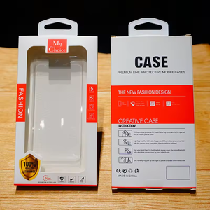 Caja de Embalaje Personalizada para Accesorios de Teléfono Móvil, Caja de Regalo Plegable Impresa, Caja de Embalaje para Fundas de Teléfono - Product Image 1