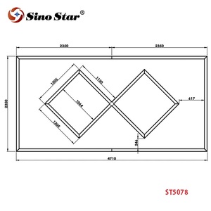 ZT5078 Sino star W2.35 * L4.71M meilleur auto détaillant fournitures <span class=keywords><strong>de</strong></span> soins <span class=keywords><strong>de</strong></span> voiture détaillant atelier led auto soins - Product Image 2