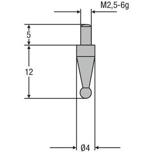 Helios preisser-0710174การวัดแทรก M2.5-4029713220808คาลิเปอร์ - Product Image 1
