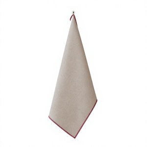 Linen <b>Kitchen</b> <b>Towel</b> Quick Dry Super Absorbent Rectangular Cleaning <b>Towel</b> with Hanging Loop for Home - Product Image 1