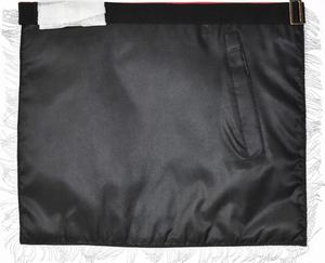 Masónica Master Mason Blue, mascarilla azul, plateado, bordado a mano, rojo, delantal personalizado, venta al por mayor, OES, Regalia - Product Image 2