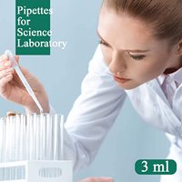 Pipettes de transfert jetables en plastique de 3ml, adaptées aux laboratoires scientifiques