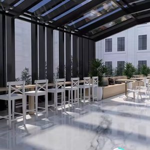 Terraza Plegable de Aluminio con Acabado en Polvo Resistente a la Corrosión e Impermeable para Zonas Costeras, Junto a Piscinas o de Alta Humedad - Product Image 6