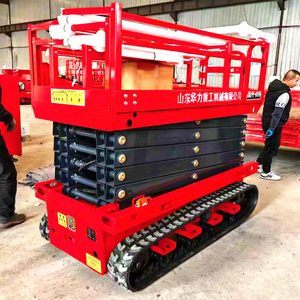 Gratis pengiriman CE/ISO 6m 8m 10m 12m 14m listrik ponsel Self-propelled mobil hidrolik udara mengangkat gunting Platform - Product Image 1