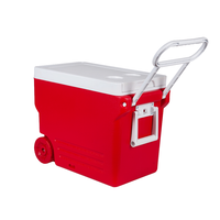 Glacière de pêche isotherme personnalisée 32L avec table et chaise intégrées pour le transport et le stockage au froid