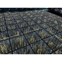 Precio de Fábrica al por Mayor, Losetas LED Magnéticas de Conexión Inalámbrica con Bloqueo Rápido para Pista de Baile, Iluminación para Discotecas, Bares y Fiestas
