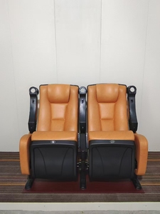 Chaise <span class=keywords><strong>de</strong></span> <span class=keywords><strong>théâtre</strong></span> pliable commerciale - Revêtement en tissu, pieds en acier, design moderne, écologique, durable pour <span class=keywords><strong>les</strong></span> écoles, <span class=keywords><strong>les</strong></span> églises, <span class=keywords><strong>les</strong></span> hôtels - Product Image 6
