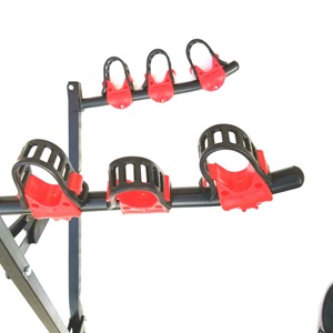 Portabicicletas Trasero para Coche Tipo Abrazadera con <span class=keywords><strong>Bola</strong></span> <span class=keywords><strong>de</strong></span> Remolque, Portaequipajes Portátil con Suspensión - Product Image 3