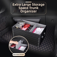 Organiseurs de voiture, boîte de rangement pour voiture, organisateur d'intérieur de voiture, organisateur de voiture haut de gamme pour les essentiels de SUV