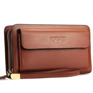 <span class=keywords><strong>Sac</strong></span> <span class=keywords><strong>Homme</strong></span> Populaire avec Logo Personnalisé, <span class=keywords><strong>Sac</strong></span> à <span class=keywords><strong>Main</strong></span> Business Étanche de Haute Qualité, Portefeuille Long pour <span class=keywords><strong>Homme</strong></span> en <span class=keywords><strong>Cuir</strong></span> PU - Product Image 2