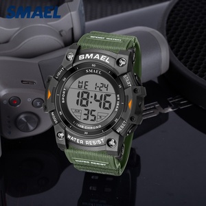 Reloj Deportivo Digital SMAEL 8123, Cronógrafo, Plástico, Resistente al Agua 5BAR, Luminoso, Movimiento ESPON, Correa de TPU, Caja de ABS, Colorido - Product Image 4