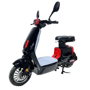 Nouveau vélo électrique 3 vitesses 500W, scooter électrique rapide, deux places, moto électrique pour femmes, vélo électrique à pneus larges de 14 pouces - Product Image 2